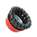 0195 Wire Wheel Cup Brush (Black)
