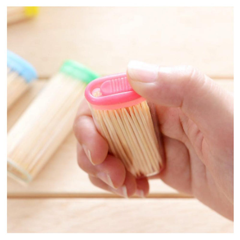 1095 Bamboo Toothpicks with Dispenser Box - Opencho
