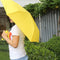 1639 Stylish Banana Shaped Mini Foldable Umbrella - DeoDap