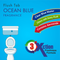1325 Toilet Cleaner Flush Tab (Ocean Blue) - 50 Gram - Opencho