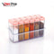 0122 Plastic Spice Jars (6 pcs, 14x22x8cm, Multicolour)
