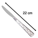 7002 Stainless Steel Dinner Butter Knives with Round Edge - Opencho