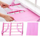 0705 Multi-function Hanging Window Sill Drying Rack Easy Folding Drying Rack Balcony Retractable Drying Shoe Rack
