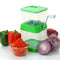 2003_Small Onion Chopper & Vegetable Chopper Quick Cutter with Rotating Blade