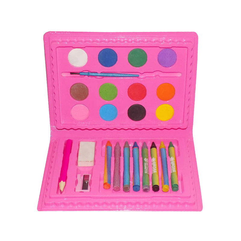 1091 Art Colour Kit Colours Box, (24 Pieces) - Opencho