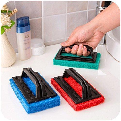 0222 Tile cleaning multipurpose scrubber Brush with handle - 