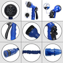 502 -50 Ft Expandable Hose Pipe Nozzle For Garden Wash Car Bike With Spray Gun
