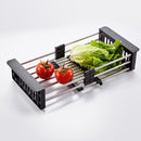 2189 Stainless Steel Expandable Kitchen Sink Dish Drainer - DeoDap