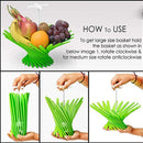 2647 Fruit & Vegetable Storage Basket |Handicraft Table lamp Shape Basket for Dining Table 