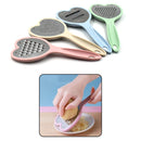 2587 Heart Grater Set and Heart Grater Slicer Used Widely for Grating and Slicing of Fruits, Vegetables, Cheese Etc. Including All Kitchen Purposes.