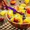 2401 Vegetable Fruit Fork Spoon Set Food Grade Salad Dessert Cake Pastry Fruit Fork Choice for Home Decor 