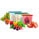 1080 Reusable Silicone Airtight Leakproof Food Storage Bag - 1 ltr - 