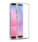 Bumper Protection Shockproof Clear Soft Back Case Cover for Xiaomi Mi Redmi 6A -Transparent - AHLG004100010SBSR6AC