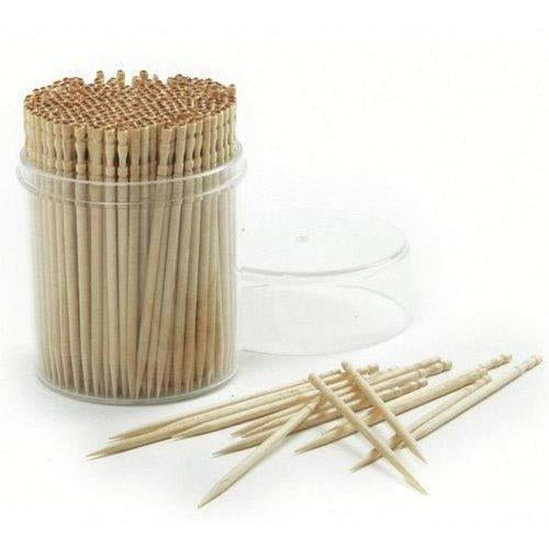 0847 Simple Wooden Toothpicks with Dispenser Box