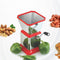 2294 Stainless Steel Vegetable Cutter Chopper For Daily Use (Chilly Cutter) - 