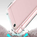 Bumper Protection Shockproof Clear Soft Back Case Cover for Xiaomi Mi Redmi 6A -Transparent - AHLG004100010SBSR6AC