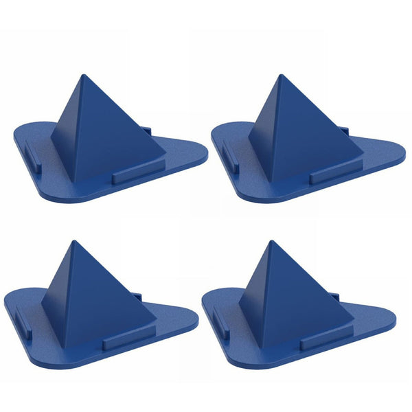 4640 Universal Portable Three-Sided Pyramid Shape Mobile Holder Stand - 