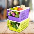 4672 layer Plastic Medium Size Fruit Baskets - Your Brand