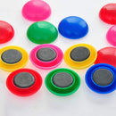 4676 Colorful Board Magnets Circular Plastic Buttons - Your Brand