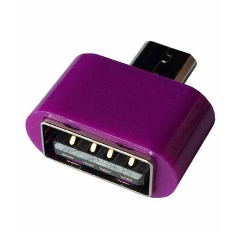 Micro OTG Connector-Purple
