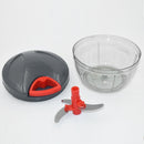 7032 K 450 Ml Grey Chopper used in all kinds of places like household kitchens for chopping and cutting purposes and all.