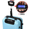 0548 Black Digital Portable Luggage Scale with LCD Backlight (50 kg)