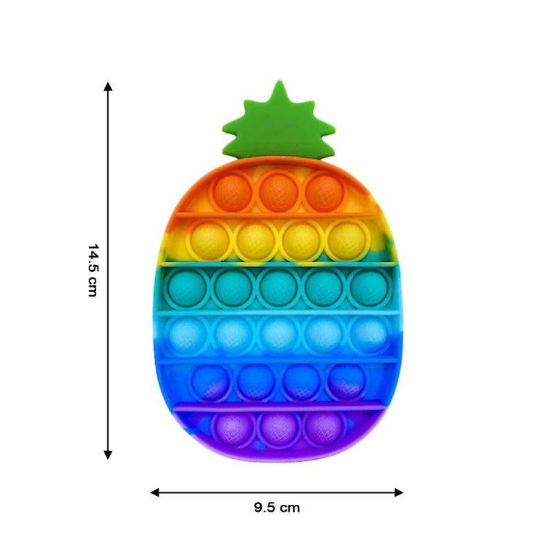 4876 Pineapple Push Pop Bubble Fidget Sensory Toy 