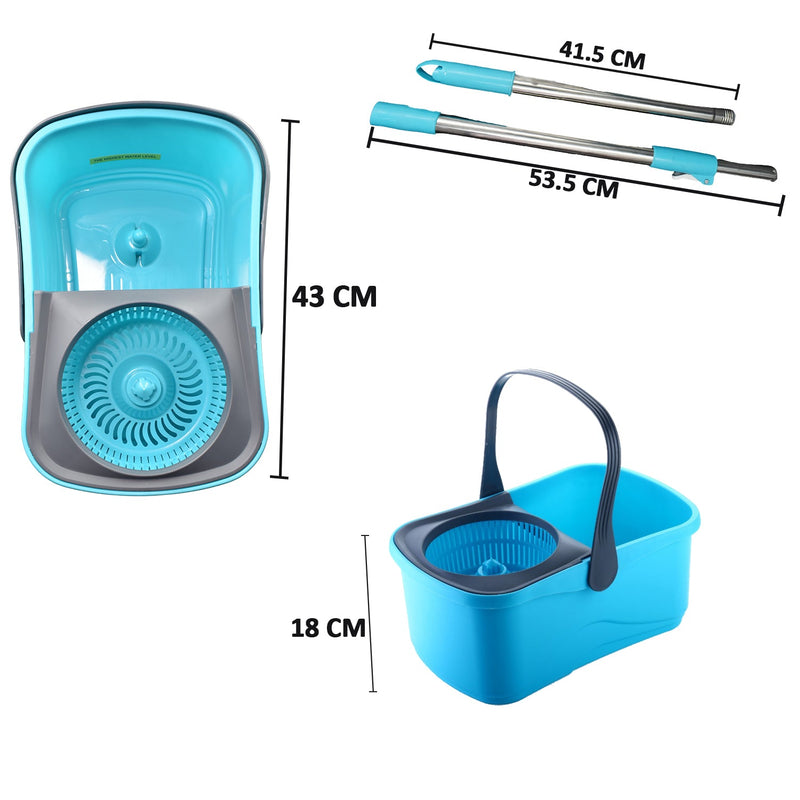 4798 Plastic Jali Bucket Mop used in all kinds of household and official bathroom purposes for cleaning and washing floors and surfaces.  