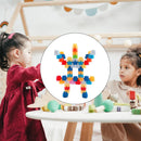 3908 120 Pc Hexa Blocks Toy used in all kinds of household and official places specially for kids and children for their playing and enjoying purposes.  