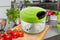 0753_Manual Food Chopper, Compact & Powerful Hand Held Vegetable Chopper/Blender ( 350 ML )