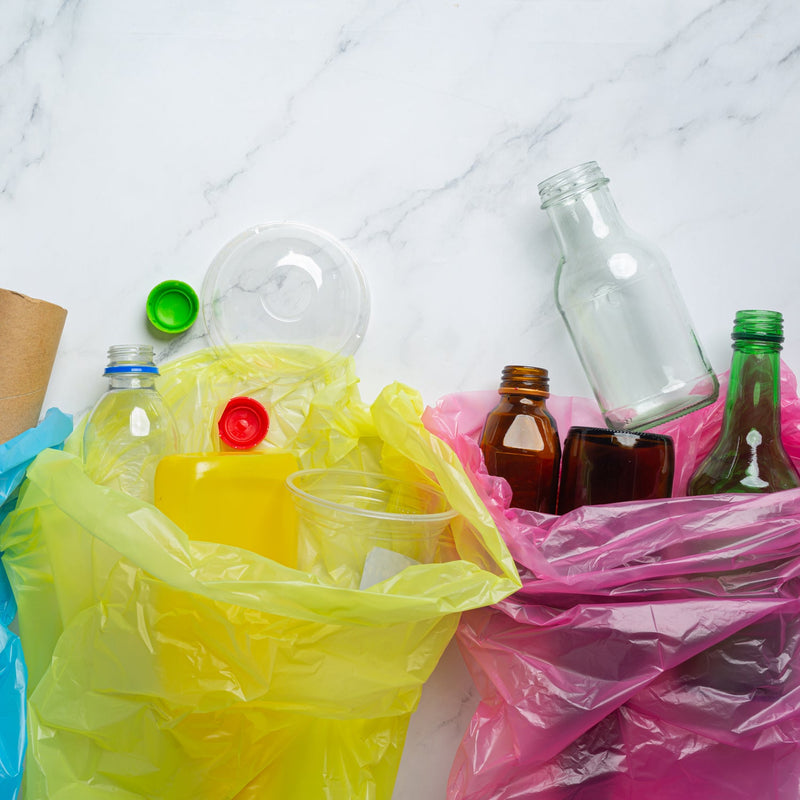 9264 1Roll Garbage Bags/Dustbin Bags/Trash Bags 45x55cm (Pack Of 30) 