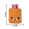 6503 Orange Panda small Hot Water Bag with Cover for Pain Relief, Neck, Shoulder Pain and Hand, Feet Warmer, Menstrual Cramps. 