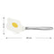 2338 Egg Shape Nylon Turner Non Stick Frying Shovel Fried Fish Omelet Spatula Pancake Pizza Pinball Cooking Tools Kitchen Utensils 