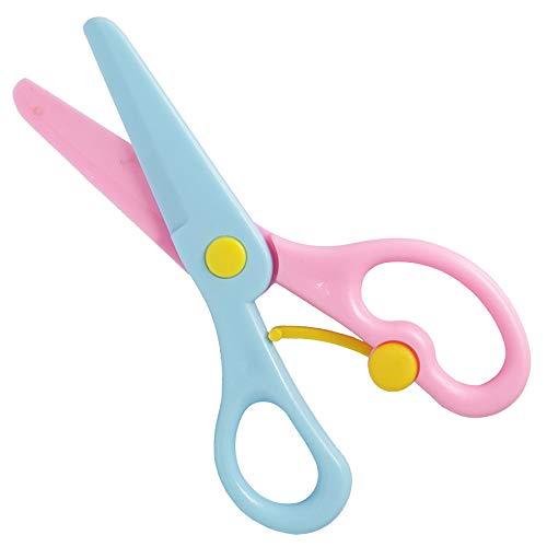 1569 Kids Handmade Plastic Safety Scissors Safety Scissors - DeoDap