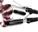 1343 Hair Curling Iron Rod for Women (black) - Opencho