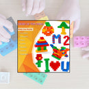 4431 Blocks Set for Kids, Play Fun and Learning Blocks for Kids Games for Children Block Game Puzzles Set Boys, Children (Multicolor, 120 Bricks Blocks) 