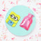 6507 2Eye Minions small Hot Water Bag with Cover for Pain Relief, Neck, Shoulder Pain and Hand, Feet Warmer, Menstrual Cramps. 