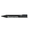 1625 Black Permanent Markers for White Board (Pack of 10) - 