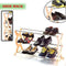1570 3 Layer Multipurpose Portable Folding Shoe Rack/Shoe Cabinet