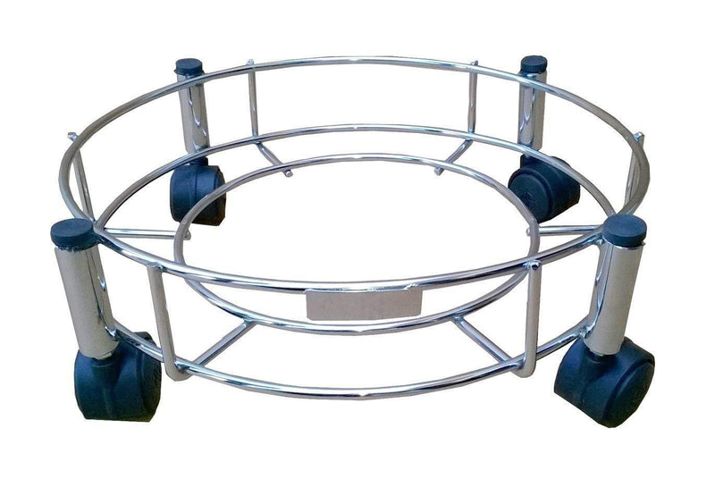 0118 Stainless Steel Gas Cylinder Trolley