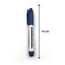 9012 10Pc Blue Marker and pen used in studies and teaching white boards in schools and institutes for students.