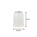 6140 5 Pc Hot Water Bag in Water Stopper used as a stopper while injecting nails on walls etc.  