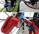 1514 Wheel Padlock Disc Lock Security for Motorcycles Scooters Bikes