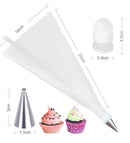 0836 12 Piece Cake Decorating Set of Measuring Cup Oil Basting Brush - DeoDap