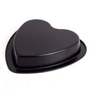 2209 Heart Shape Cake Mould Non Stick  Steel 1 kg Cake Baking Tray ( 23cm) - Opencho