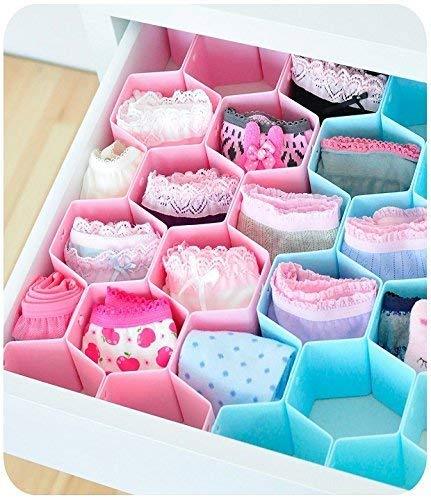 1125 Closet Organizer Drawer Dividers Plastic Partition Cabinet Clapboard - 8 Pcs - Opencho