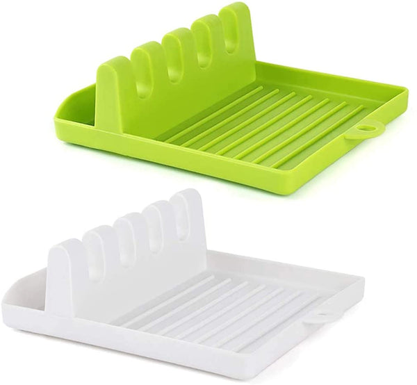 2121 Multi-Functional Spatula Holder/Rest for Kitchen Utensils (Parrot colour)