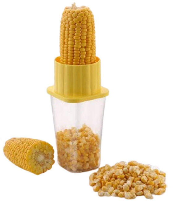 2320 Multi Use Plastic Corn Stripper Cob Remover Bowl - 