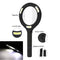 1573 Magnifying Glass with 3 Led Light 3X Power and Rubberized Handle - DeoDap