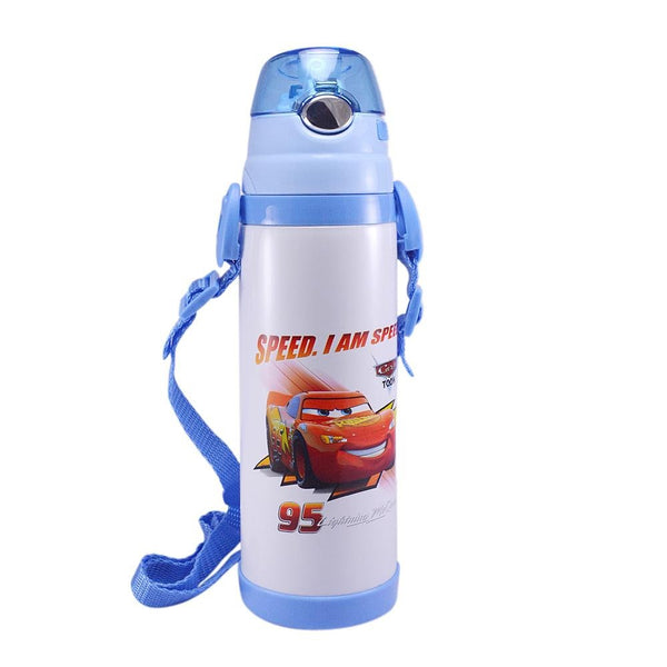 Hot and Cold Kids water bottle for school | Blue | Vacuum | Stainless Steel | Student Baby Unisex Sipper flask bottle